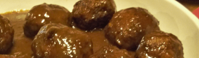 Boulets sauce lapin