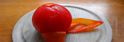 Tomates pelées