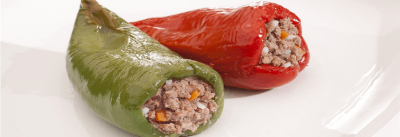 Poivrons farcis à la marocaine
