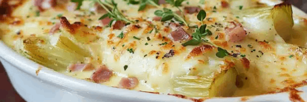 Chicon-gratin, endives au jambon