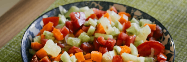 Slata tounsia, salade tunisienne