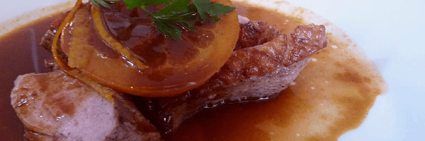 Canard à l'orange