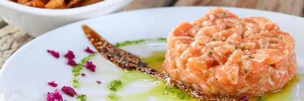 Tartare saumon